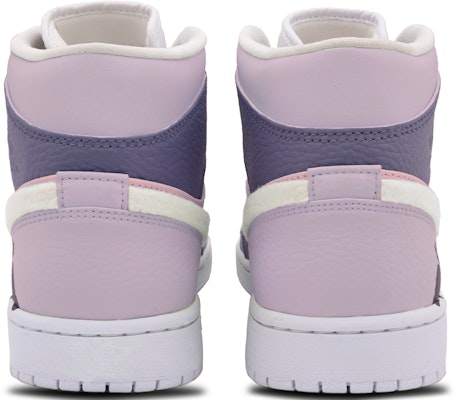 【定制球鞋】Jordan Air Jordan 1 Mid 藤蘿紫兔 甜心溫柔風 高街 復古籃球鞋 男款 紫色 Shop 【定制球鞋】Jordan Air Jordan 1 Mid 藤蘿紫兔 甜心溫柔風 高街 復古籃球鞋 男款 紫色