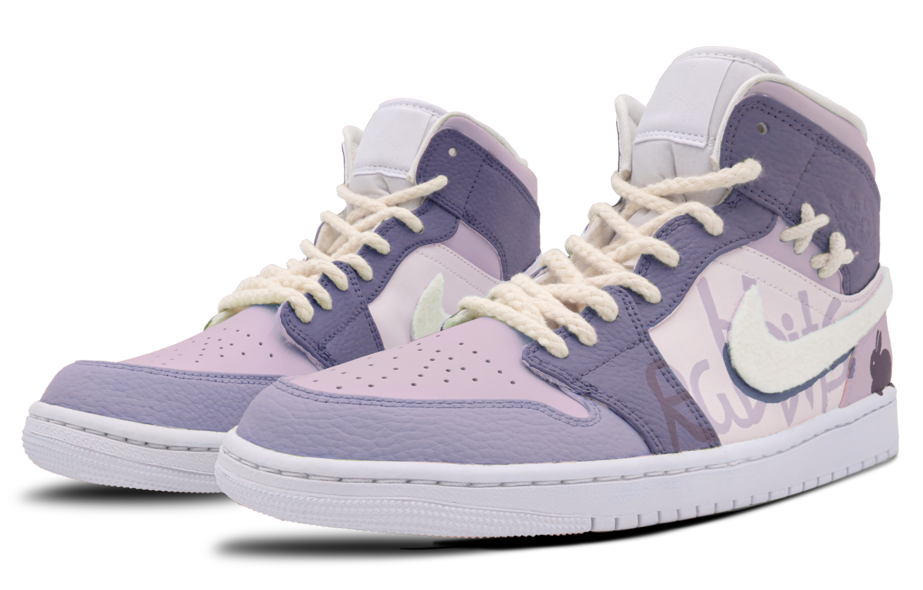 Lookbook [Custom Shoes] Air Jordan 1 Mid 'Sweetheart Lilac'