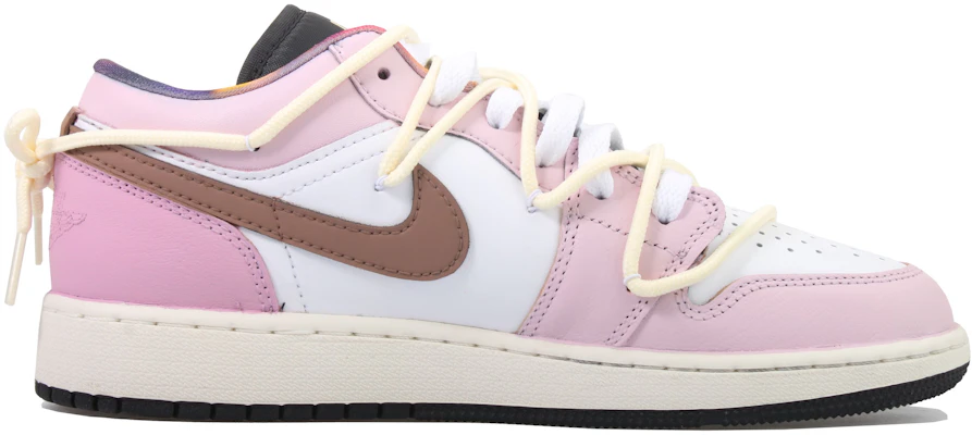 【訂製球鞋】Jordan Air Jordan 1 Wear Away 甜心玫瑰 中筒 復古籃球鞋 GS 粉白 Order 【訂製球鞋】Jordan Air Jordan 1 Wear Away 甜心玫瑰 中筒 復古籃球鞋 GS 粉白