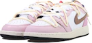 Lookbook 【訂製球鞋】Jordan Air Jordan 1 Wear Away 甜心玫瑰 中筒 復古籃球鞋 GS 粉白