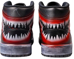 에어 조던 1 미드 '심비오트 베놈 가디언' (커스텀) 554724-077(TeamF-男款暗黑超级英雄毒液) Shop 에어 조던 1 미드 '심비오트 베놈 가디언' (커스텀) 554724-077(TeamF-男款暗黑超级英雄毒液)