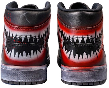 【定製球鞋】 Jordan Air Jordan 1 Mid 暗黑 共生 致命守護者 毒液 中幫 復古籃球鞋 男款 暗黑 Shop 【定製球鞋】 Jordan Air Jordan 1 Mid 暗黑 共生 致命守護者 毒液 中幫 復古籃球鞋 男款 暗黑