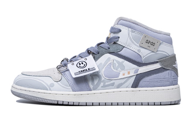 【カスタムシューズ】エアジョーダン1ミッド 'タロープラネットグラフィティ' DQ3726-100(TeamM-女款香芋星球S-BOX) Order 【カスタムシューズ】エアジョーダン1ミッド 'タロープラネットグラフィティ' DQ3726-100(TeamM-女款香芋星球S-BOX)