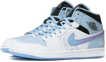 에어 조던 1 미드 '테크 블루프린트' (커스텀) DV1308-104(Team10-尖峰宇宙) Lookbook 에어 조던 1 미드 '테크 블루프린트' (커스텀) DV1308-104(Team10-尖峰宇宙)