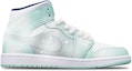 Lookbook 【定製球鞋】Jordan Air Jordan 1 Mid 融雪雪花 噴繪 聖誕主題 限量鞋盒 中幫 復古籃球鞋 男款 蒂芙尼綠