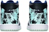 Shop 【定製球鞋】Jordan Air Jordan 1 藍薄荷 國潮水墨染中國風 手繪 限量特殊鞋盒 中幫 復古籃球鞋 男款 蒂芙尼藍