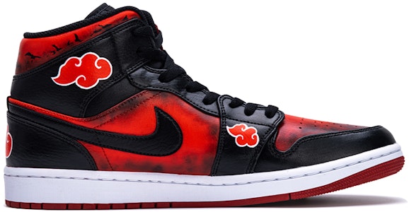 에어 조던 1 미드 '우치하 이타치 - 나루토' 커스텀 554724-074(TeamB-火影忍者鼬) Order 에어 조던 1 미드 '우치하 이타치 - 나루토' 커스텀 554724-074(TeamB-火影忍者鼬)