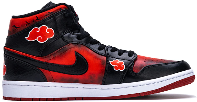 에어 조던 1 미드 '우치하 이타치 - 나루토' 커스텀 554724-074(TeamB-火影忍者鼬) Order 에어 조던 1 미드 '우치하 이타치 - 나루토' 커스텀 554724-074(TeamB-火影忍者鼬)