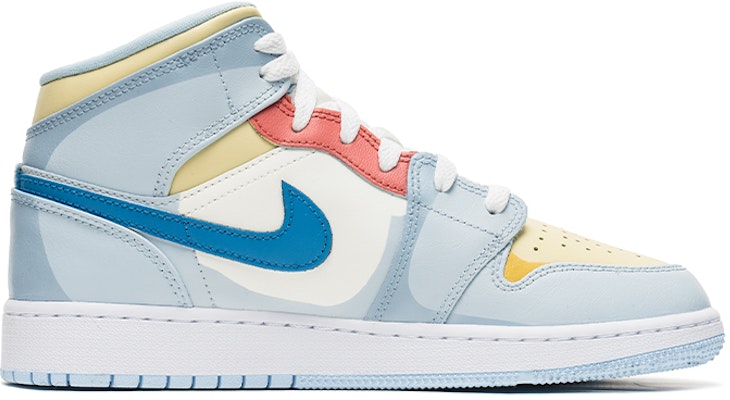 【定制鞋款】Air Jordan 1 Mid '情人节小猫迷彩渐变灰蓝' 555112-401(TeamB-女款kitty猫) Order 【定制鞋款】Air Jordan 1 Mid '情人节小猫迷彩渐变灰蓝' 555112-401(TeamB-女款kitty猫)