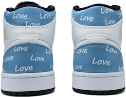 カスタムAJ1ミッド "バレンタイン赤青緑" 554724-132(Team36-男款LOVE的心) Purchase カスタムAJ1ミッド "バレンタイン赤青緑" 554724-132(Team36-男款LOVE的心)