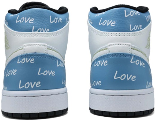 カスタムAJ1ミッド "バレンタイン赤青緑" 554724-132(Team36-男款LOVE的心) Purchase カスタムAJ1ミッド "バレンタイン赤青緑" 554724-132(Team36-男款LOVE的心)