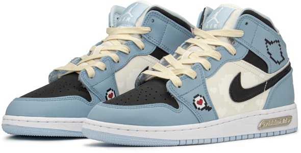 エアジョーダン1 MID "バレンタイン ピクセルブルーハート" 555112-401(TeamA-AJ像素蓝) Lookbook エアジョーダン1 MID "バレンタイン ピクセルブルーハート" 555112-401(TeamA-AJ像素蓝)