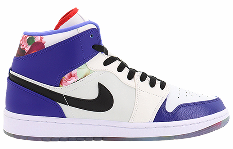 Order 에어 조던 1 미드 '발렌타인 플로럴' (커스텀) FD4330-101(Team10-情人花卉)