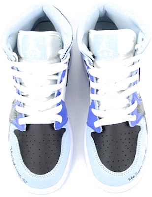 【カスタムシューズ】エアジョーダン1 ミッド 'ゴッホの星月夜 青-黒' 555112-401(Team39-AMY手绘星空蓝) Shop 【カスタムシューズ】エアジョーダン1 ミッド 'ゴッホの星月夜 青-黒' 555112-401(Team39-AMY手绘星空蓝)