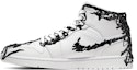 Lookbook 【定製球鞋】 Jordan Air Jordan 1 Mid 超級英雄 毒液 暗黑系 限量發售 防滑 中幫 復古籃球鞋 男女同款 黑色