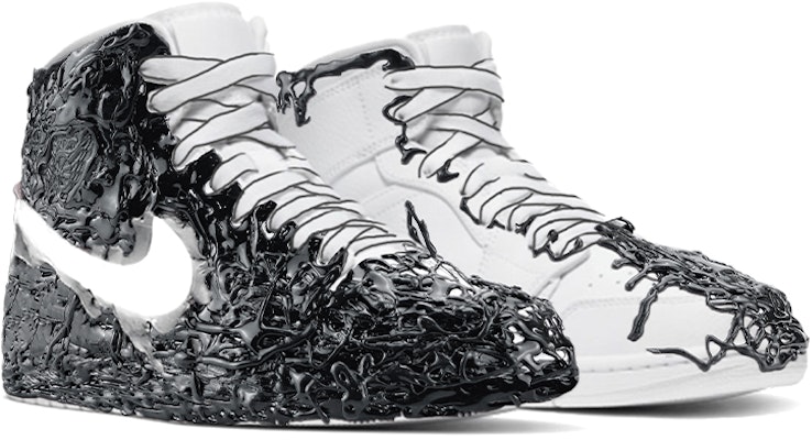 【定製球鞋】 Jordan Air Jordan 1 Mid 超級英雄 毒液 暗黑系 限量發售 防滑 中幫 復古籃球鞋 男女同款 黑色 Details for 【定製球鞋】 Jordan Air Jordan 1 Mid 超級英雄 毒液 暗黑系 限量發售 防滑 中幫 復古籃球鞋 男女同款 黑色