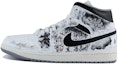 Buy Zapatillas Personalizadas Air Jordan 1 Mid "Gris Vintage" 554724-135(Team39-AMY46国风书法)