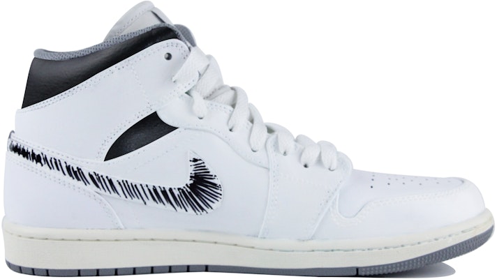 커스텀 에어 조던 1 미드 '빈티지 그레이' (Custom Air Jordan 1 Mid 'Vintage Grey') 554724-135(Team39-AMY31手稿黑白QD) Order 커스텀 에어 조던 1 미드 '빈티지 그레이' (Custom Air Jordan 1 Mid 'Vintage Grey') 554724-135(Team39-AMY31手稿黑白QD)