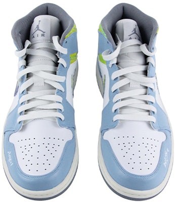 Zapatillas Personalizadas Air Jordan 1 Mid Gris Vintage 554724-135(Team39-AMY35绿灰) Shop Zapatillas Personalizadas Air Jordan 1 Mid Gris Vintage 554724-135(Team39-AMY35绿灰)