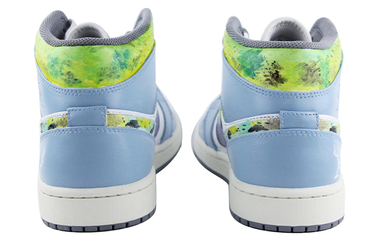 Purchase Zapatillas Personalizadas Air Jordan 1 Mid Gris Vintage 554724-135(Team39-AMY35绿灰)