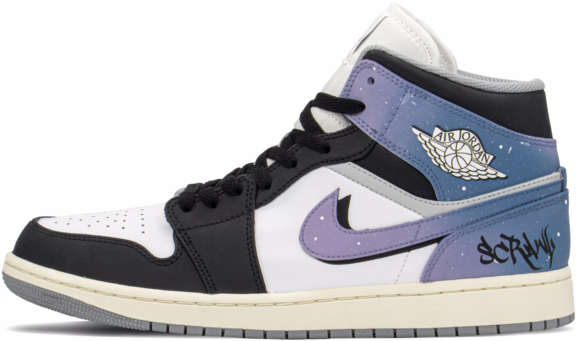 custom-shoes-air-jordan-1-mid-vintage-grey-blue-purple