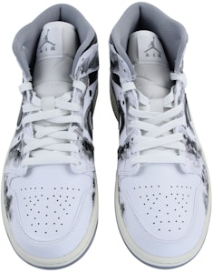 【定制球鞋】 Jordan Air Jordan 1 Mid Vintage Grey 中國風 水墨丹青 俠客行 中幫 復古籃球鞋 男款 黑白 Purchase 【定制球鞋】 Jordan Air Jordan 1 Mid Vintage Grey 中國風 水墨丹青 俠客行 中幫 復古籃球鞋 男款 黑白