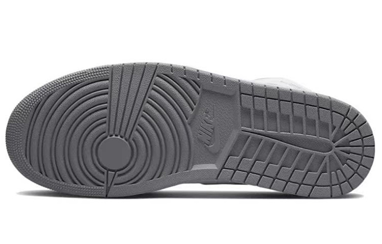 Sizing 【定制球鞋】 Jordan Air Jordan 1 Mid Vintage Grey 中國風 水墨丹青 俠客行 中幫 復古籃球鞋 男款 黑白