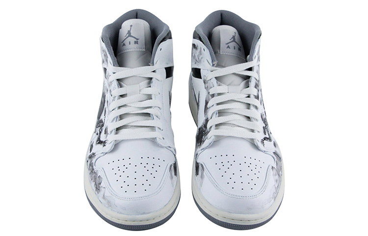 Purchase [Zapatillas Personalizadas] Air Jordan 1 Mid 'Dragón Tinta Vintage' 554724-135(Team39-AMY45国风龙)