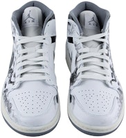 【定制球鞋】Jordan Air Jordan 1 Mid 復古灰 國風 水墨 龍 防滑耐磨 中幫 复古籃球鞋 男款 黑白 Purchase 【定制球鞋】Jordan Air Jordan 1 Mid 復古灰 國風 水墨 龍 防滑耐磨 中幫 复古籃球鞋 男款 黑白