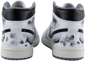 【定制球鞋】Jordan Air Jordan 1 Mid 復古灰 國風 水墨 龍 防滑耐磨 中幫 复古籃球鞋 男款 黑白 Details for 【定制球鞋】Jordan Air Jordan 1 Mid 復古灰 國風 水墨 龍 防滑耐磨 中幫 复古籃球鞋 男款 黑白