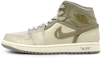 カスタムAJ1ミッド侘び寂び黄緑 554724-135(Team16-侘寂美学黄绿) Buy カスタムAJ1ミッド侘び寂び黄緑 554724-135(Team16-侘寂美学黄绿)