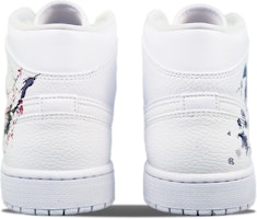 【定製球鞋】 Jordan Air Jordan 1 中筒 墨彩國風 手繪水墨 梅花 復古籃球鞋 男款 白黑 Purchase 【定製球鞋】 Jordan Air Jordan 1 中筒 墨彩國風 手繪水墨 梅花 復古籃球鞋 男款 白黑