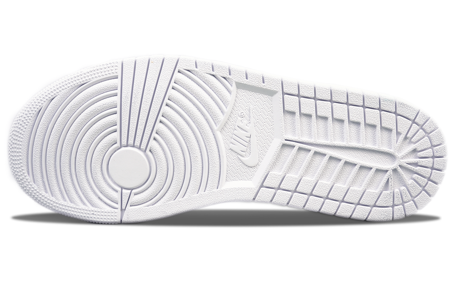 Details for [Sepatu Khusus] Air Jordan 1 Mid 'Putih Hitam Tinta Plum Blossom' 554724-130(TEAM64-男款梅花国风)