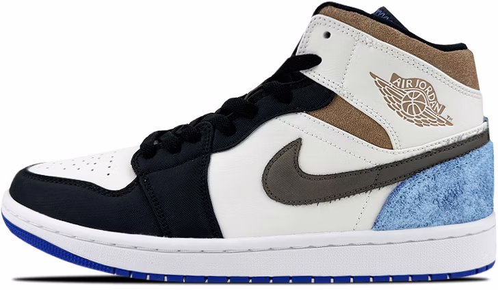 custom-shoes-air-jordan-1-mid-white-blue-black-vibe