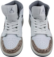 【定制球鞋】Jordan Air Jordan 1 Mid 油畫風 素描圖 耐磨防滑 中幫 復古籃球鞋 男款 白棕 Shop 【定制球鞋】Jordan Air Jordan 1 Mid 油畫風 素描圖 耐磨防滑 中幫 復古籃球鞋 男款 白棕