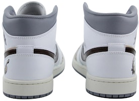 【定制球鞋】Jordan Air Jordan 1 Mid 油畫風 素描圖 耐磨防滑 中幫 復古籃球鞋 男款 白棕 Purchase 【定制球鞋】Jordan Air Jordan 1 Mid 油畫風 素描圖 耐磨防滑 中幫 復古籃球鞋 男款 白棕