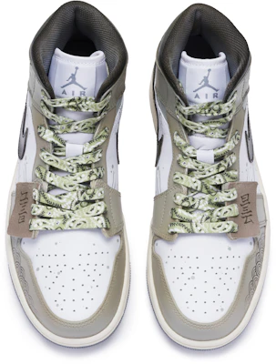 【定制球鞋】 Jordan Air Jordan 1 Mid 白露 節氣系列 新中式 手繪噴繪 中幫 復古籃球鞋 男款 白棕黑 Shop 【定制球鞋】 Jordan Air Jordan 1 Mid 白露 節氣系列 新中式 手繪噴繪 中幫 復古籃球鞋 男款 白棕黑