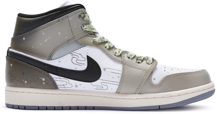 에어 조던 1 미드 '백로' 커스텀 (Air Jordan 1 Mid '백로' Custom) 554724-135(TeamR-男款白露白棕黑S-BOX) Order 에어 조던 1 미드 '백로' 커스텀 (Air Jordan 1 Mid '백로' Custom) 554724-135(TeamR-男款白露白棕黑S-BOX)