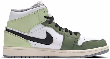 【定制鞋款】Air Jordan 1 Mid“白绿圣诞喷溅” 554724-135(Team24-男款圣诞树) Order 【定制鞋款】Air Jordan 1 Mid“白绿圣诞喷溅” 554724-135(Team24-男款圣诞树)