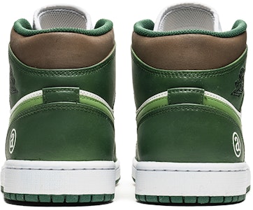 에어 조던 1 미드 '화이트 그린 그래피티' 커스텀 554724-371(Team22-男款涂鸦白绿A-BOX) Shop 에어 조던 1 미드 '화이트 그린 그래피티' 커스텀 554724-371(Team22-男款涂鸦白绿A-BOX)