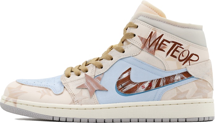 커스텀 에어 조던 1 미드 '화이트 메테오 그래피티' (or) 조던 1 미드 커스텀 '화이트 메테오 그래피티' DM9652-100(Team31-男款白月流星) Buy 커스텀 에어 조던 1 미드 '화이트 메테오 그래피티' (or) 조던 1 미드 커스텀 '화이트 메테오 그래피티' DM9652-100(Team31-男款白月流星)