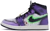 Buy 【定制球鞋】 Jordan Air Jordan 1 科技未來感 一号機 手繪噴繪 中幫 復古籃球鞋 男款 白紫綠紅