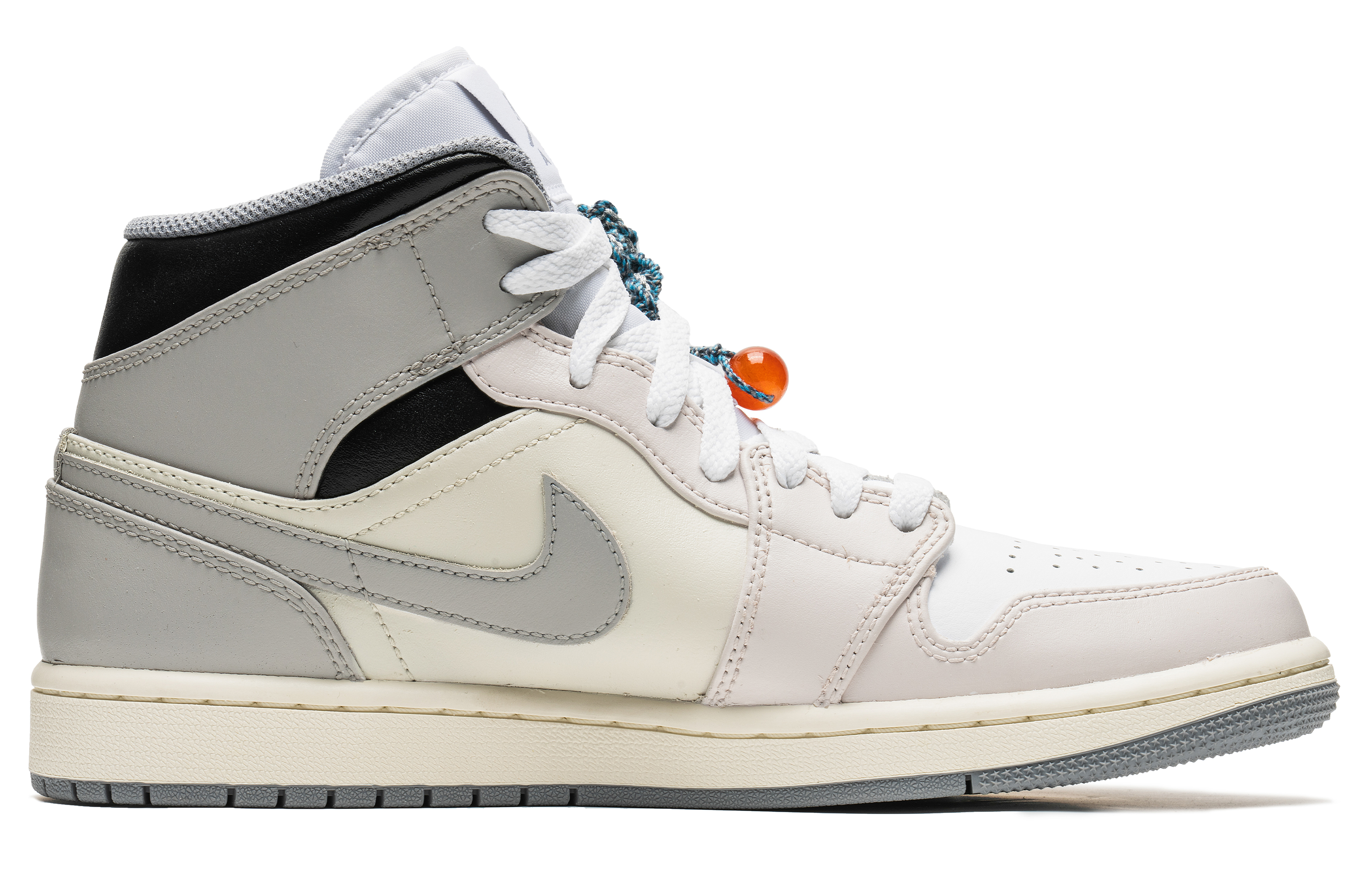 Order [定制鞋] Air Jordan 1 Mid '野鹤泼墨' 554724-135(TeamB-水墨十八籽)