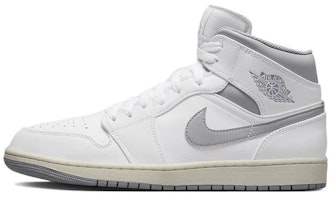 【定制球鞋】 Jordan Air Jordan 1 野鶴製造 水墨十八籽 特殊配件 中幫 復古籃球鞋 男款 灰白 Details for 【定制球鞋】 Jordan Air Jordan 1 野鶴製造 水墨十八籽 特殊配件 中幫 復古籃球鞋 男款 灰白