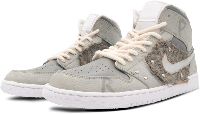 カスタムAJ1 Mid "荒野の印" (灰色) 554725-130(Team53-女款蛮荒符号) Lookbook カスタムAJ1 Mid "荒野の印" (灰色) 554725-130(Team53-女款蛮荒符号)