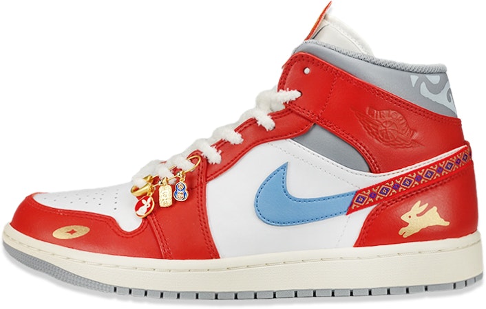 custom-shoes-air-jordan-1-mid-year-of-the-rabbit-cny-white-red