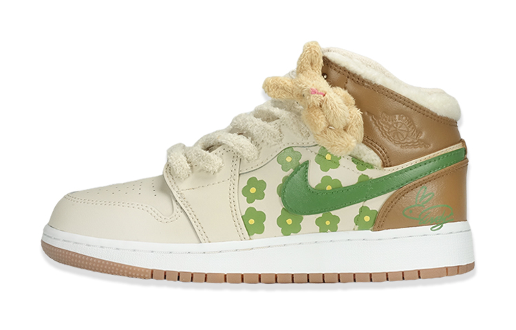 [Custom Shoes] Air Jordan 1 Mid 'Year of the Rabbit CNY Valentine's Day'