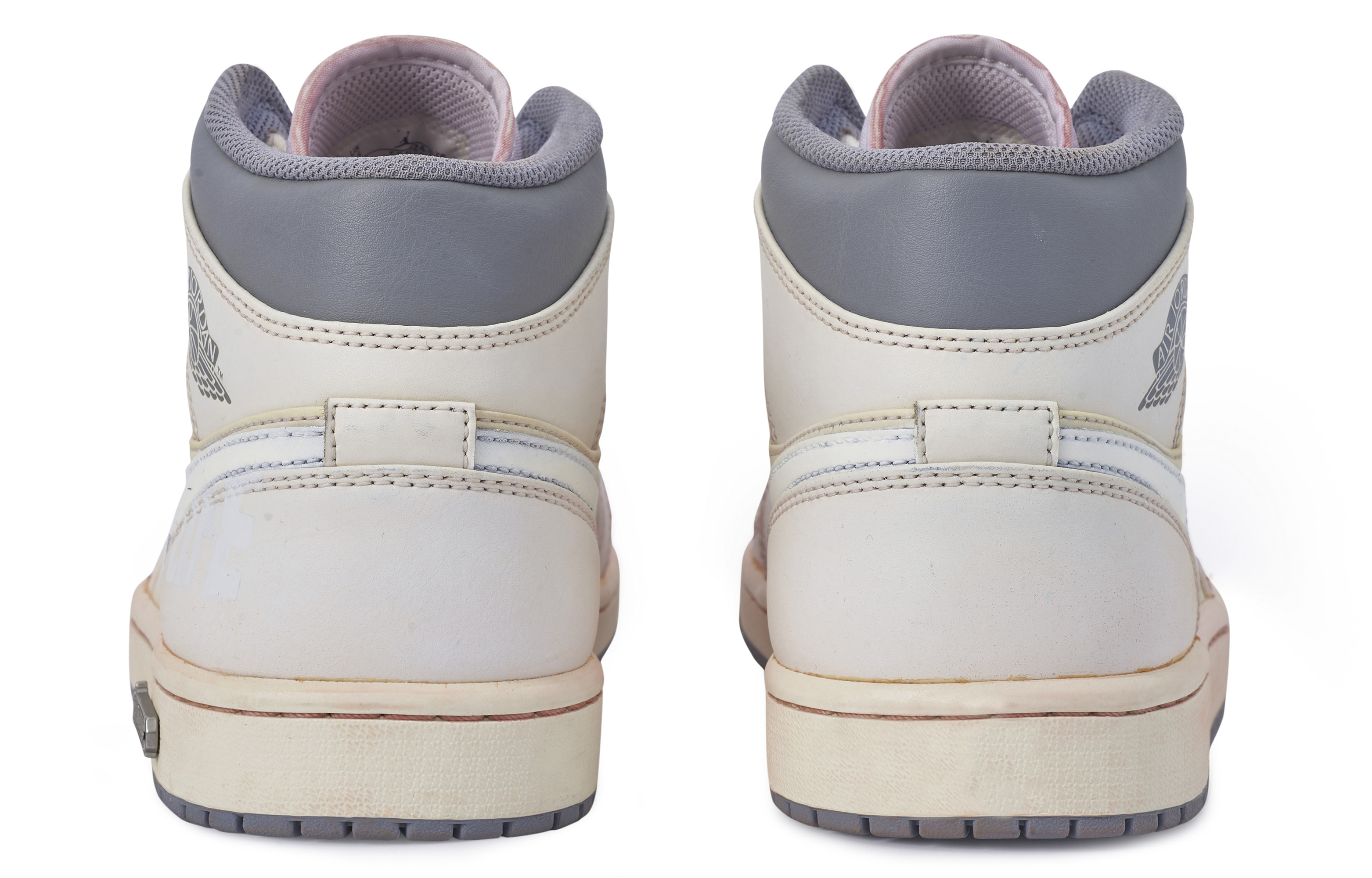 Purchase [Sepatu Kustom] Air Jordan 1 Mid 'Kuning Pink Putih' 554724-135（TeamM-男款远昔S-BOX)