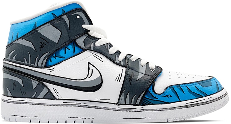 커스텀 에어 조던 1 미드 '자유기억' (Custom Air Jordan 1 Mid '자유기억') 554724-130(TeamE-男款自在极意功黑蓝白) Order 커스텀 에어 조던 1 미드 '자유기억' (Custom Air Jordan 1 Mid '자유기억') 554724-130(TeamE-男款自在极意功黑蓝白)