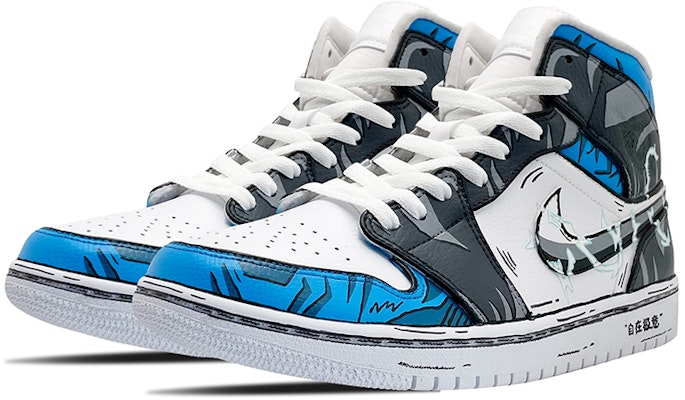 커스텀 에어 조던 1 미드 '자유기억' (Custom Air Jordan 1 Mid '자유기억') 554724-130(TeamE-男款自在极意功黑蓝白) Lookbook 커스텀 에어 조던 1 미드 '자유기억' (Custom Air Jordan 1 Mid '자유기억') 554724-130(TeamE-男款自在极意功黑蓝白)